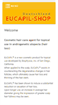 Mobile Screenshot of eucapil-shop.de